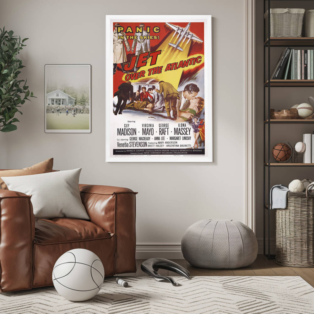 "Jet Over The Atlantic" (1959) Framed Movie Poster