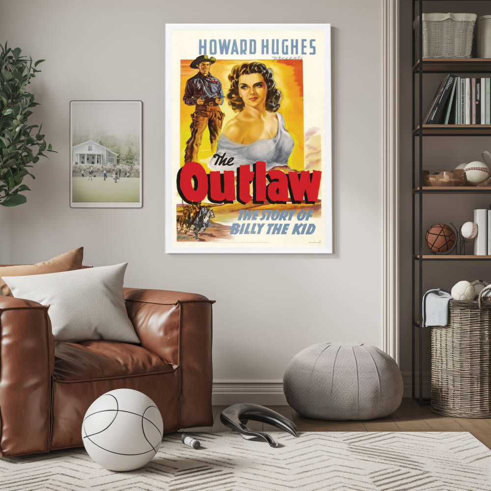 "Outlaw" (1943) Framed Movie Poster