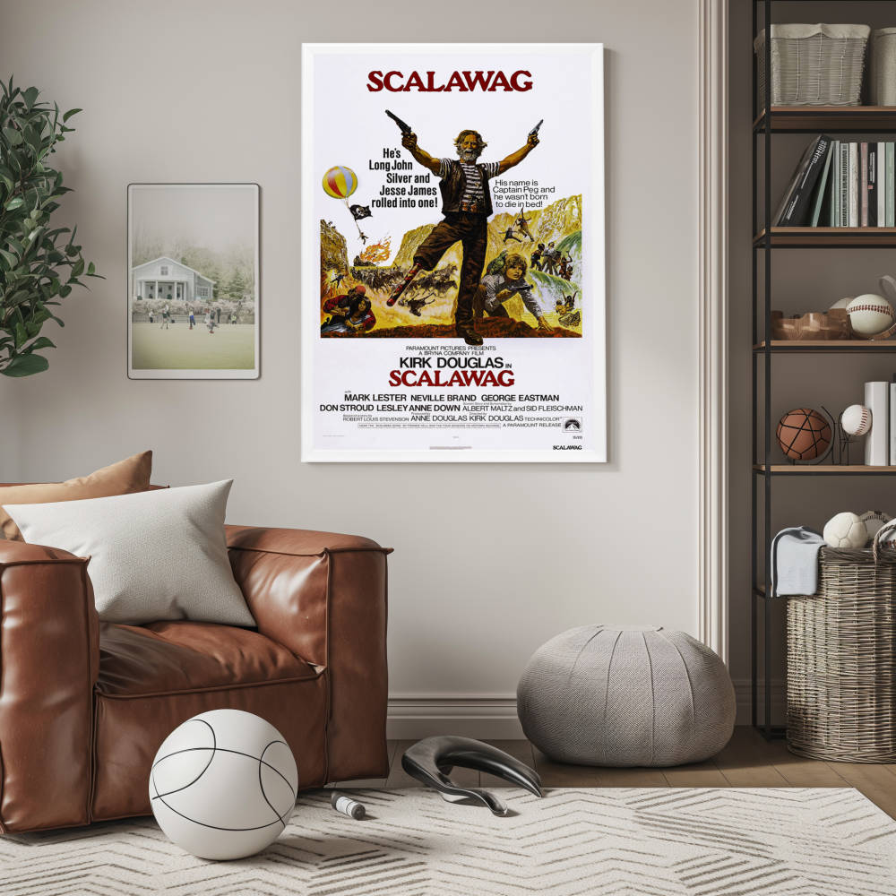 "Scalawag" (1973) Framed Movie Poster