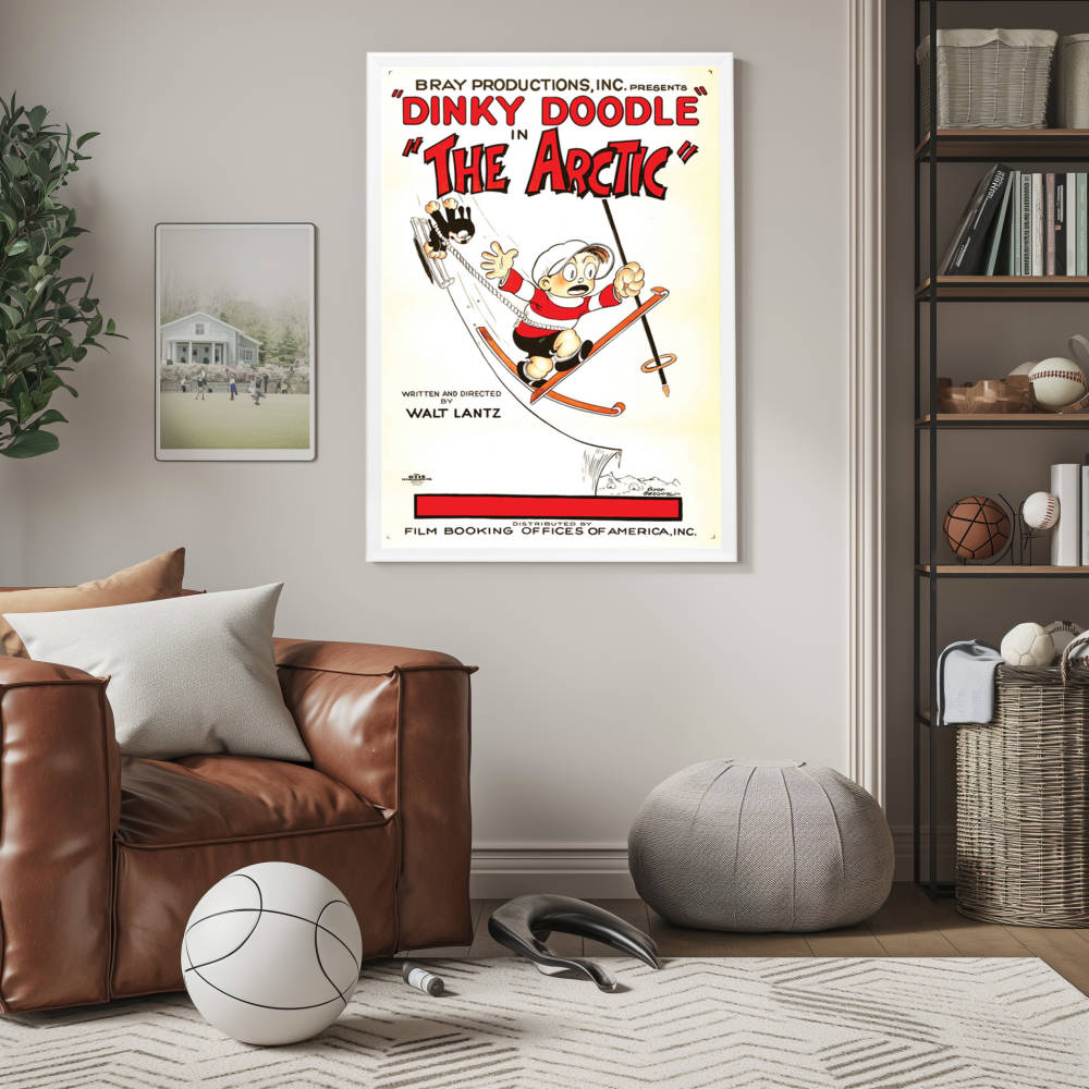 "Dinky Doodle In The Arctic" (1926) Framed Movie Poster