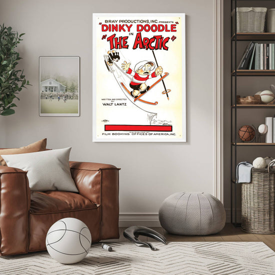 "Dinky Doodle In The Arctic" (1926) Framed Movie Poster