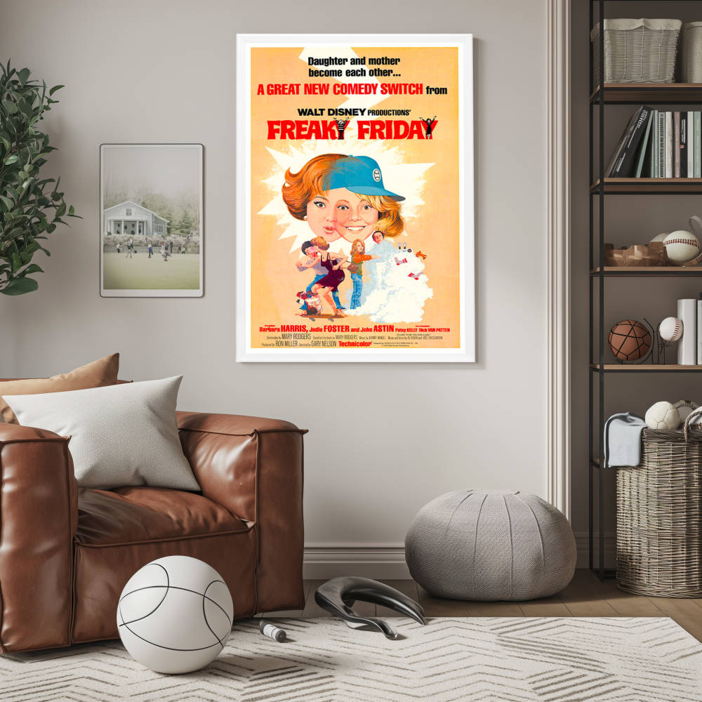 "Freaky Friday" (1976) Framed Movie Poster