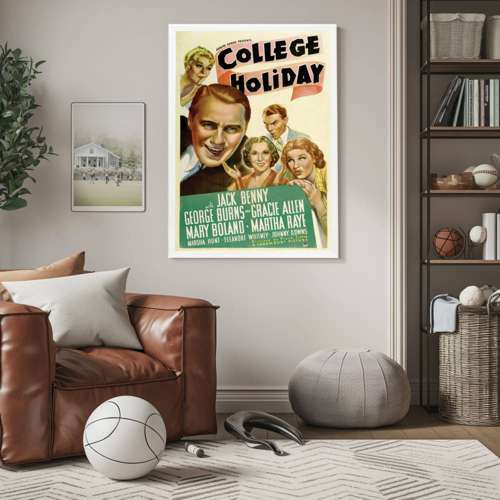 "College Holiday" (1936) Framed Movie Poster