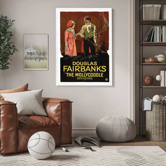 "Mollycoddle" (1920) Framed Movie Poster