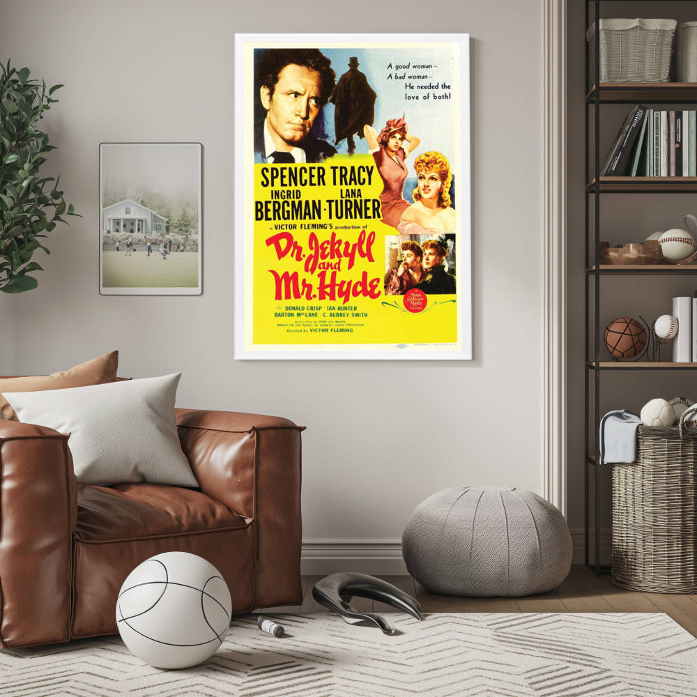 "Dr. Jekyll And Mr. Hyde" (1941) Framed Movie Poster