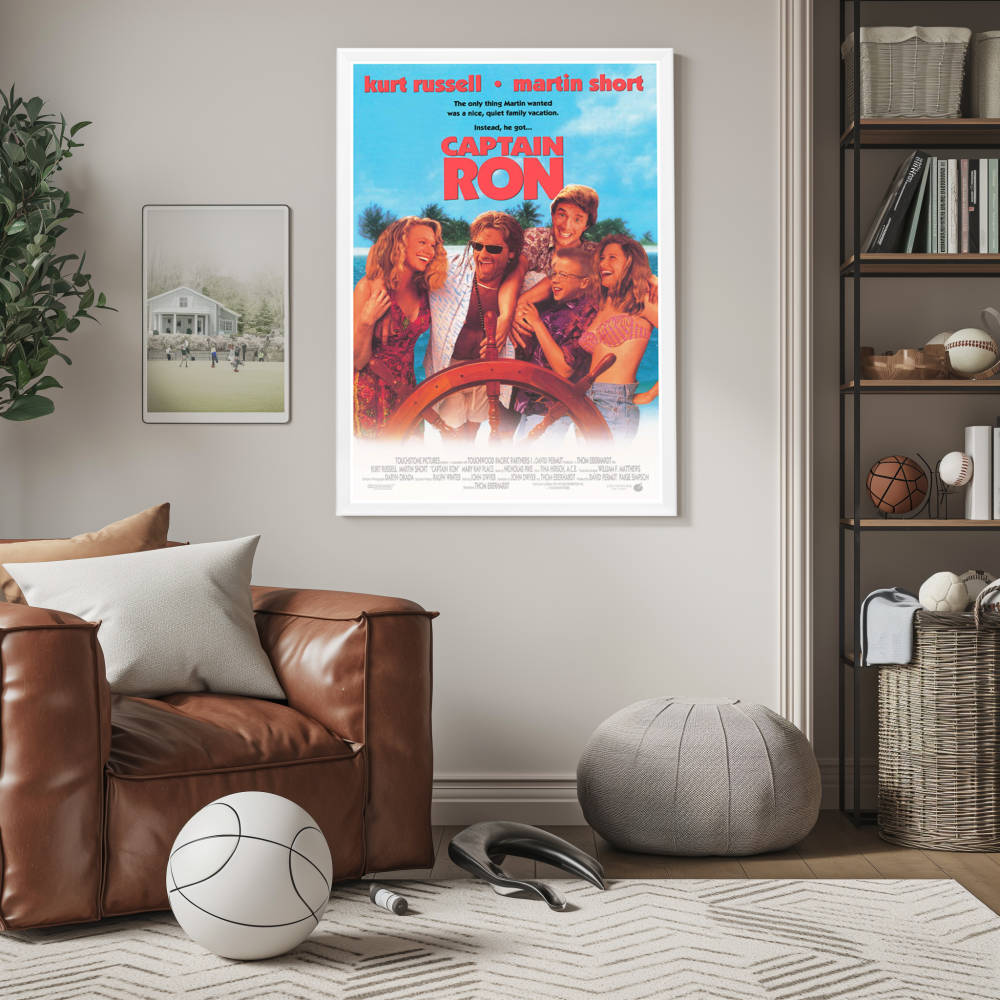 "Captain Ron" (1992) Framed Movie Poster