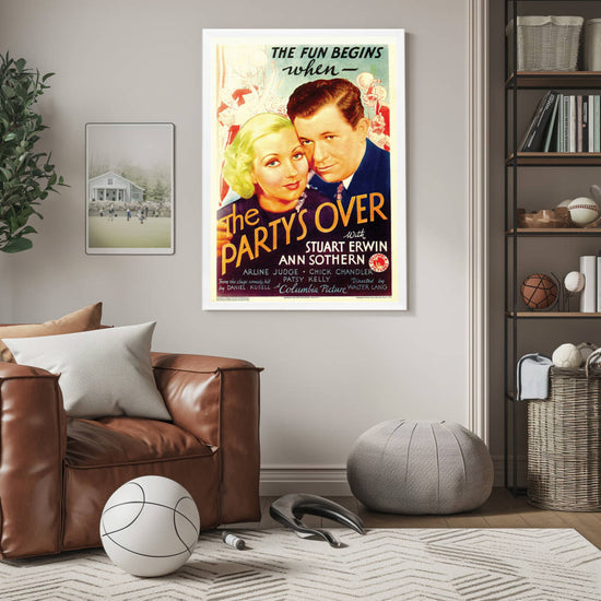 "Party's Over" (1934) Framed Movie Poster