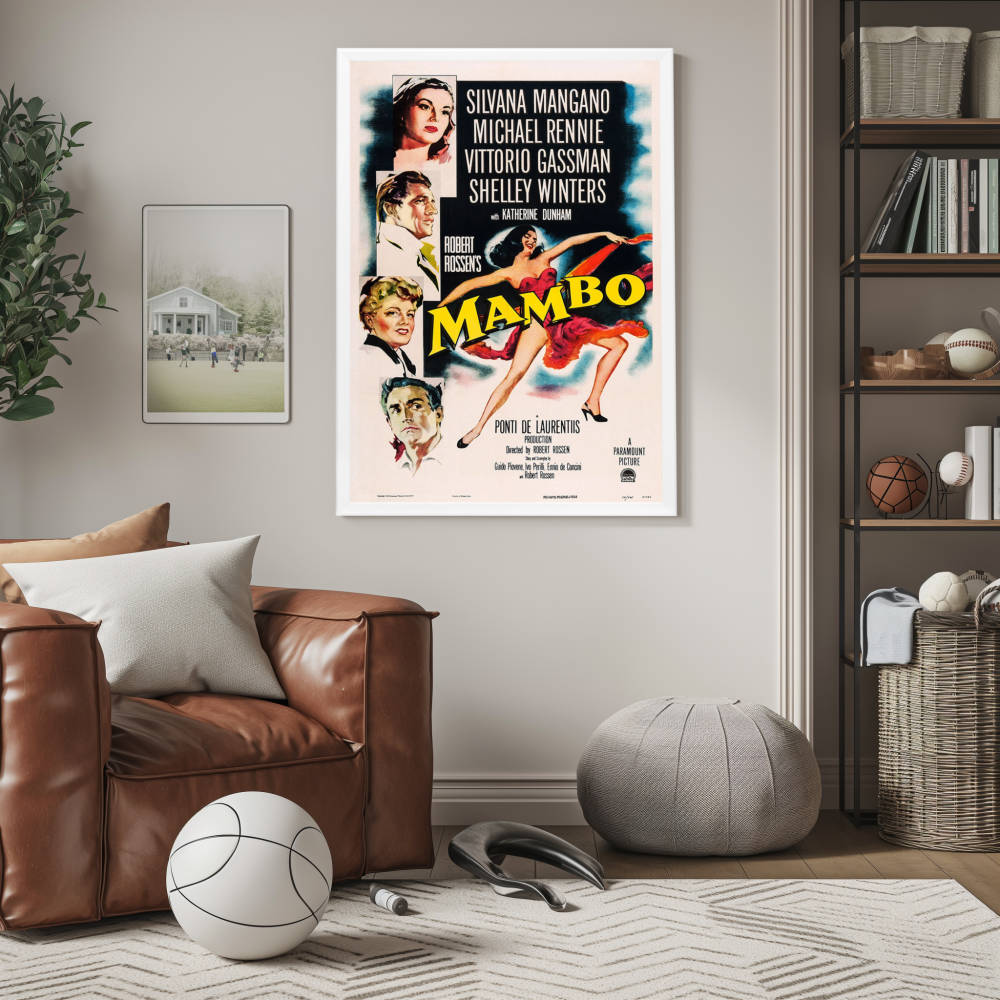 "Mambo" (1954) Framed Movie Poster