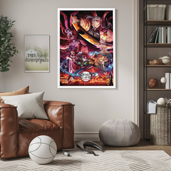 "Demon Slayer" Framed Movie Poster