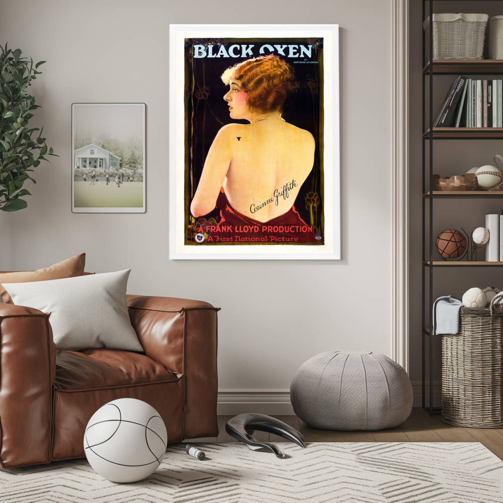 "Black Oxen" (1923) Framed Movie Poster