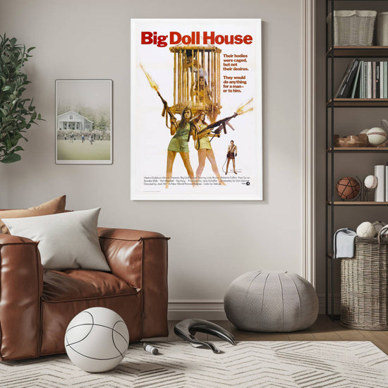 "Big Doll House" (1971) Framed Movie Poster