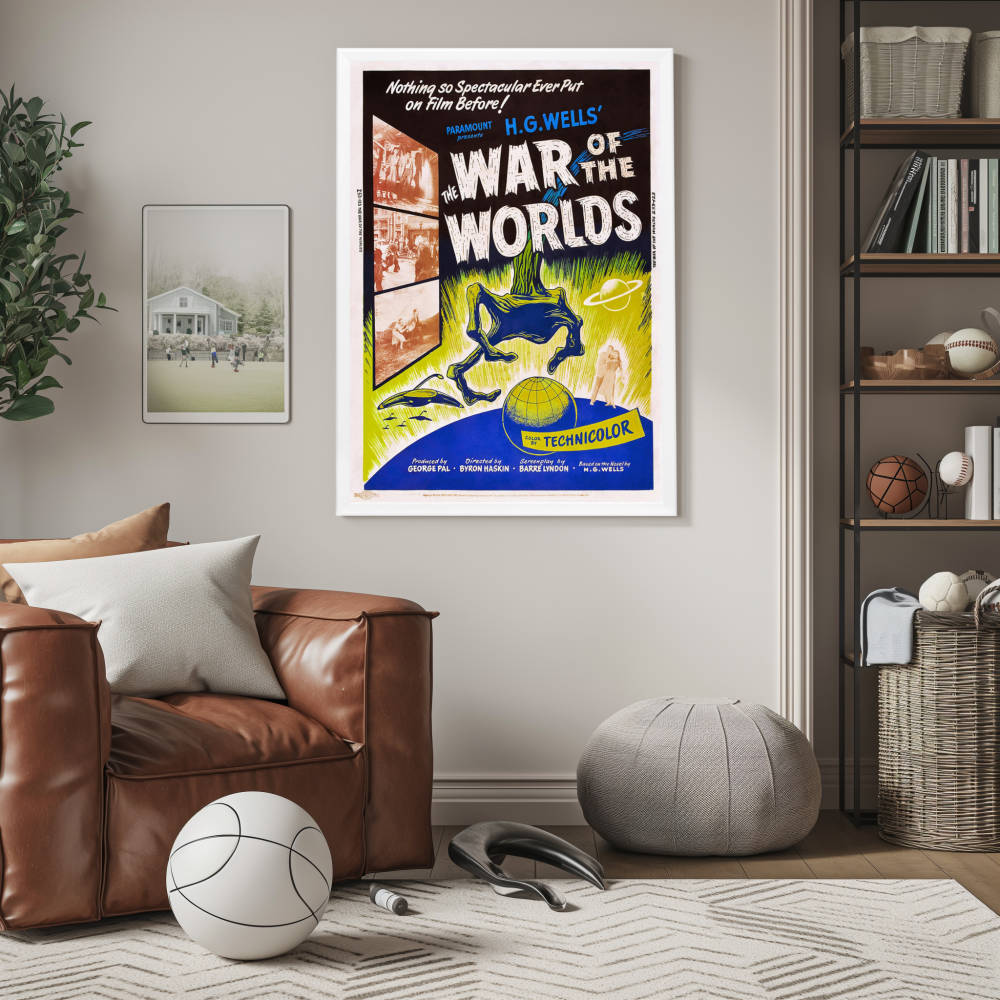 "War Of The Worlds" (1953) Framed Movie Poster