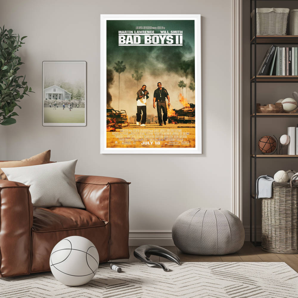 "Bad Boys II" (2003) Framed Movie Poster