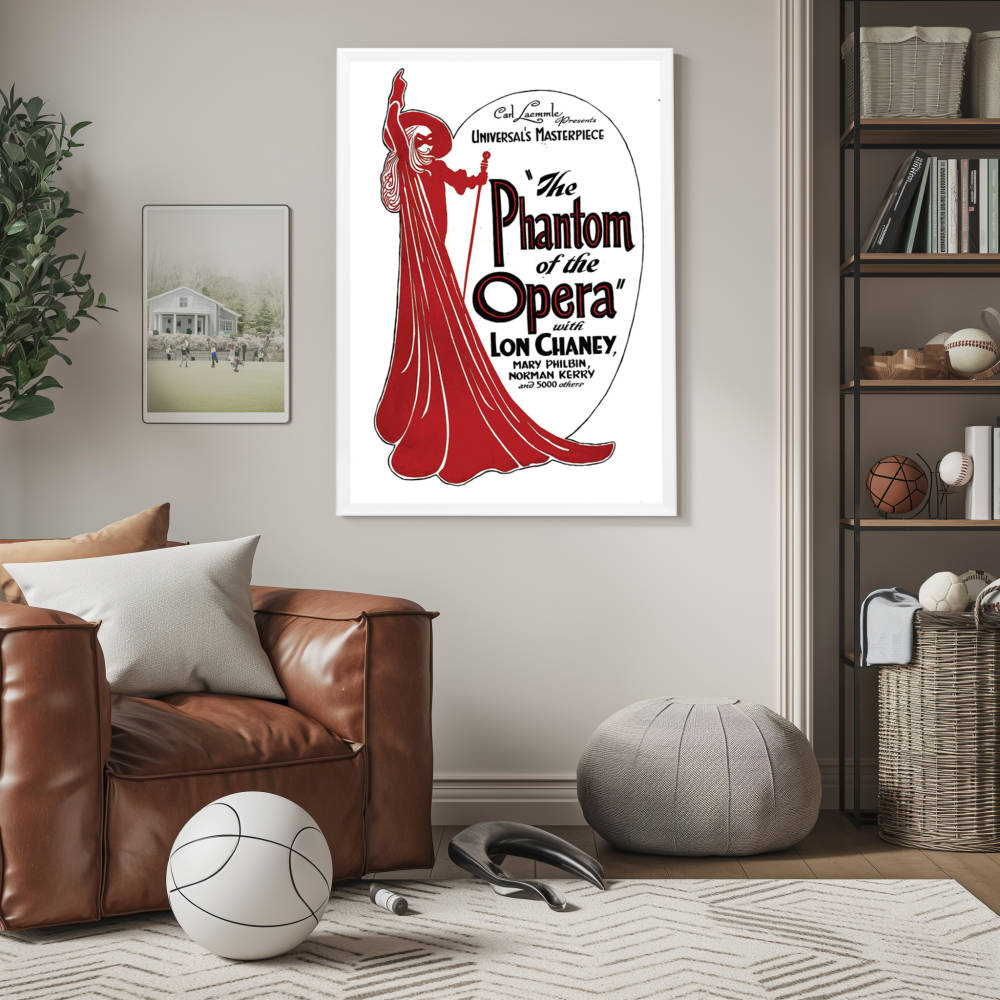 "Phantom Of The Opera" (1925) Framed Movie Poster