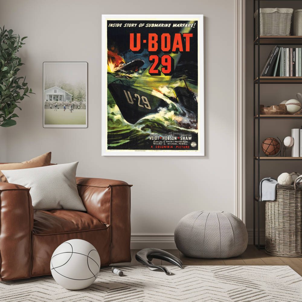 "U-Boat 29" (1939) Framed Movie Poster