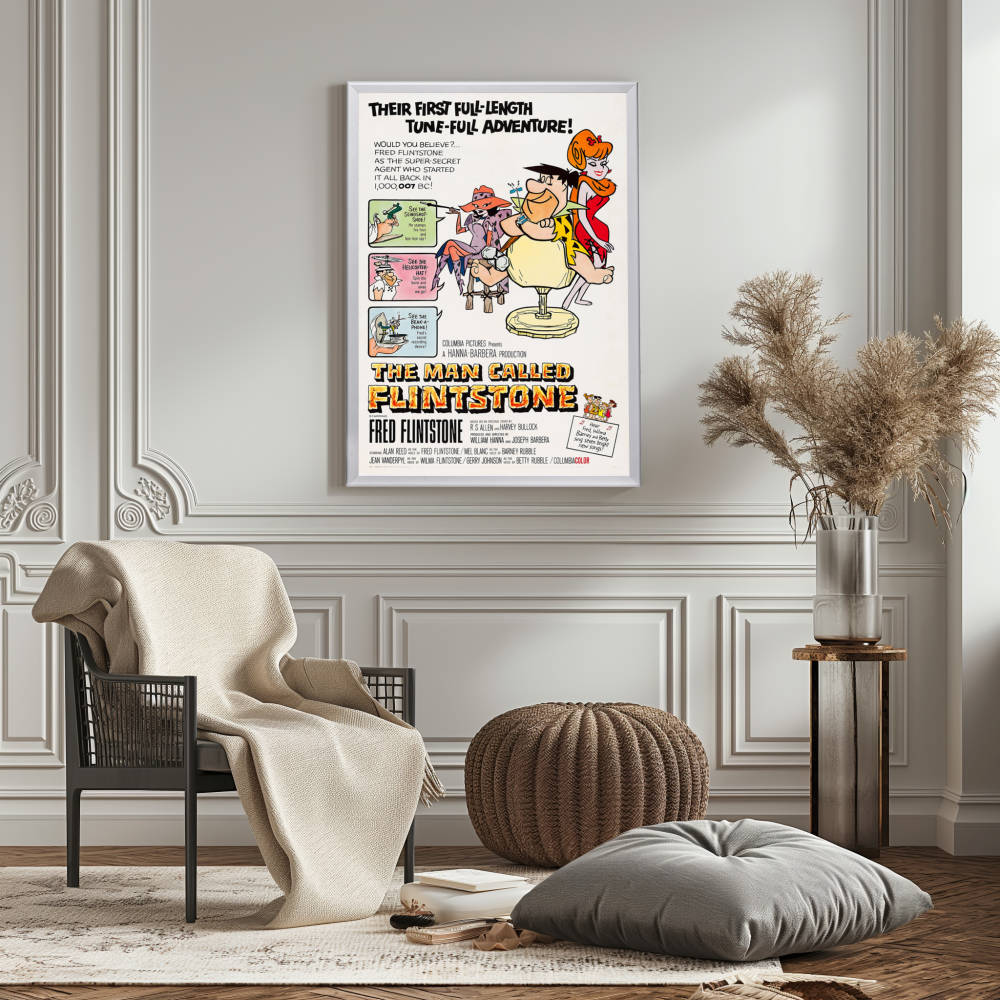 "Man Called Flintstone" (1966) Framed Movie Poster