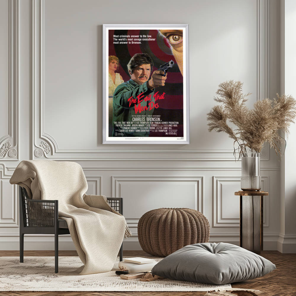 "Evil That Men Do" (1984) Framed Movie Poster