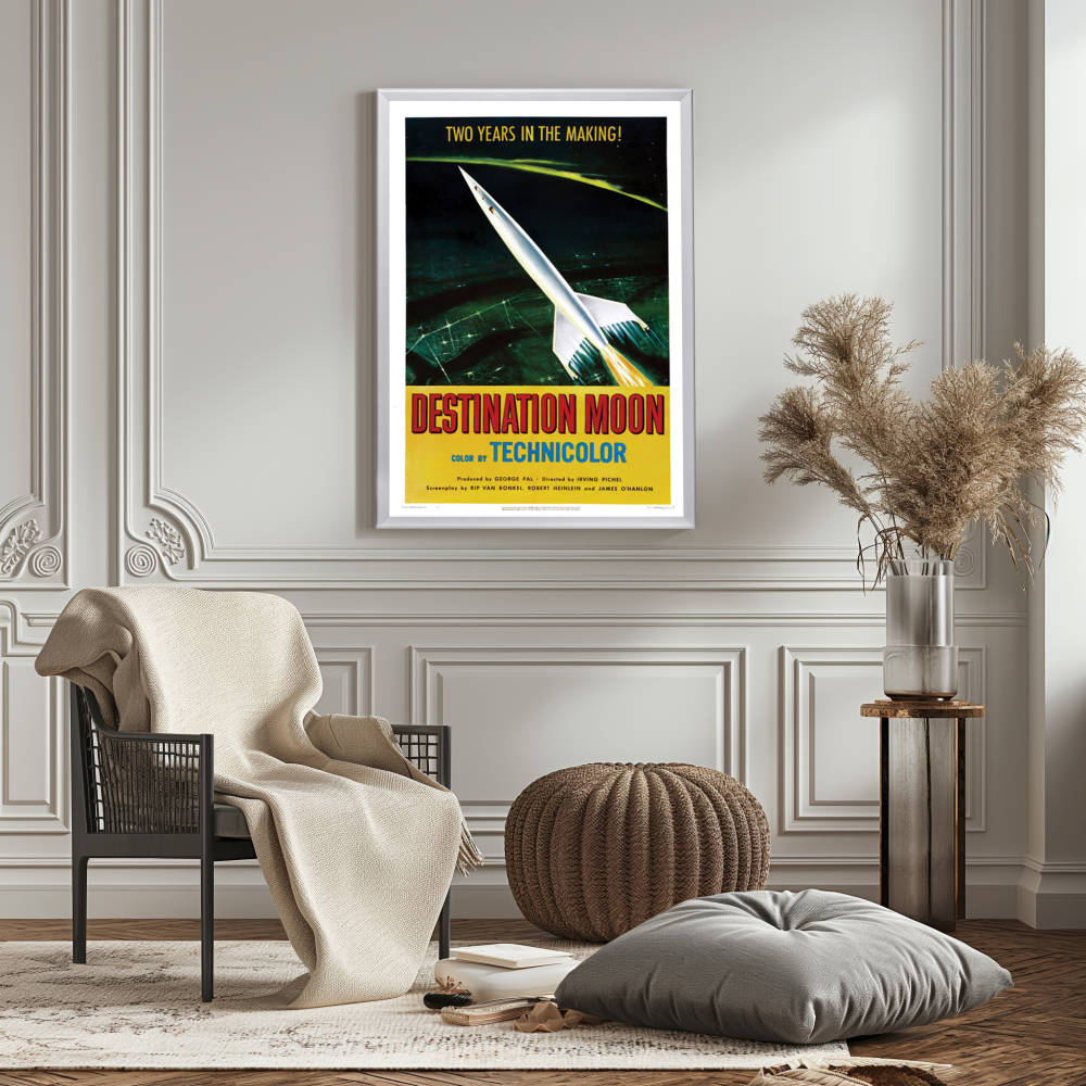 "Destination Moon" (1950) Framed Movie Poster