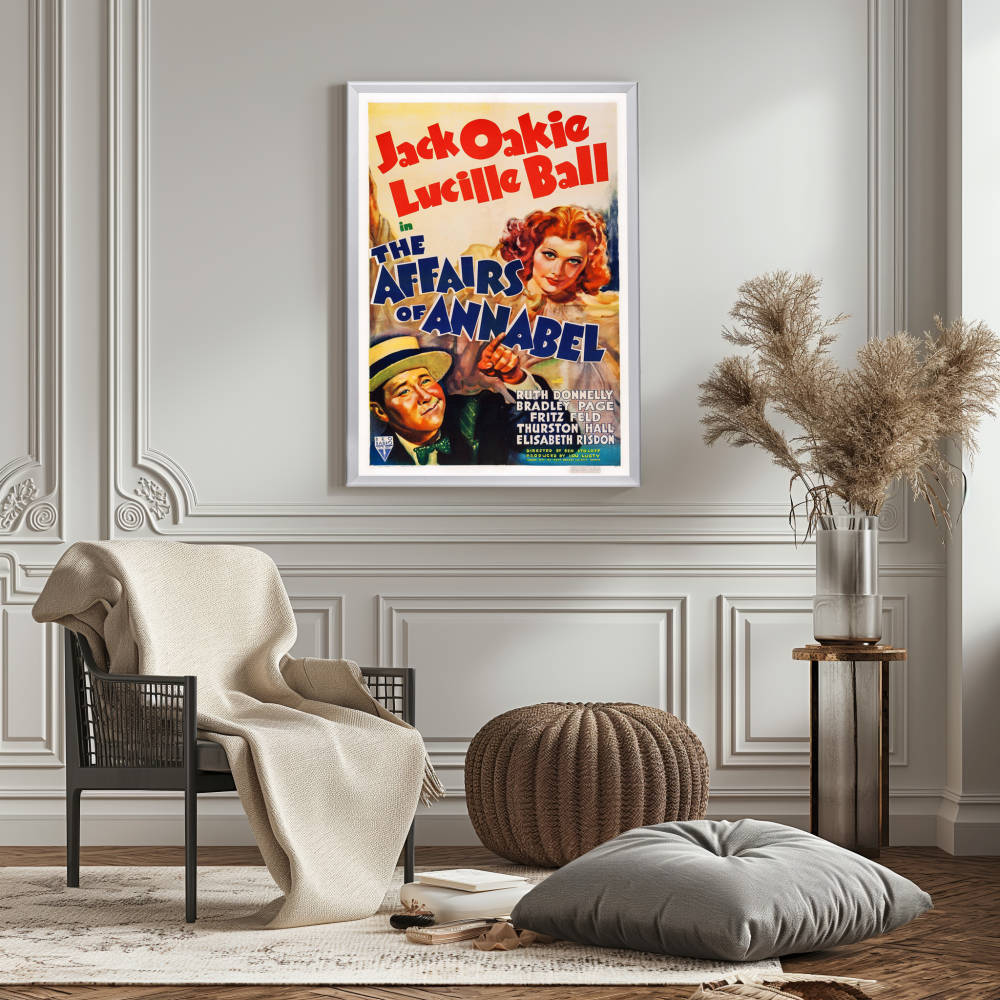 "Affairs Of Annabel" (1938) Framed Movie Poster