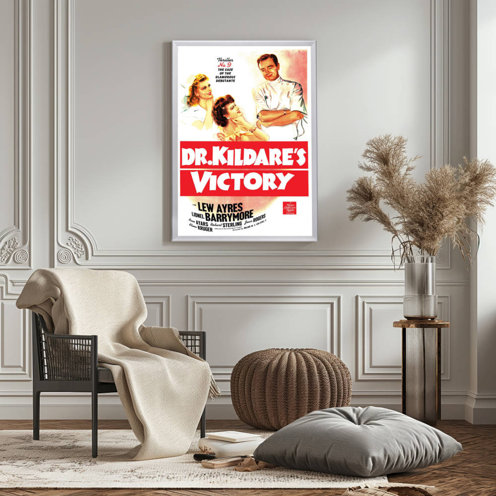 "Dr. Kildare's Victory 'Thriller No. 9" Framed Movie Poster