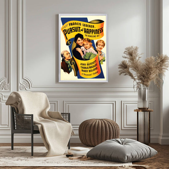 "Pursuit Of Happiness" (1934) Framed Movie Poster