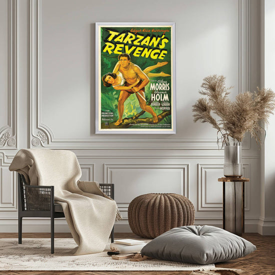 "Tarzan's Revenge" (1938) Framed Movie Poster