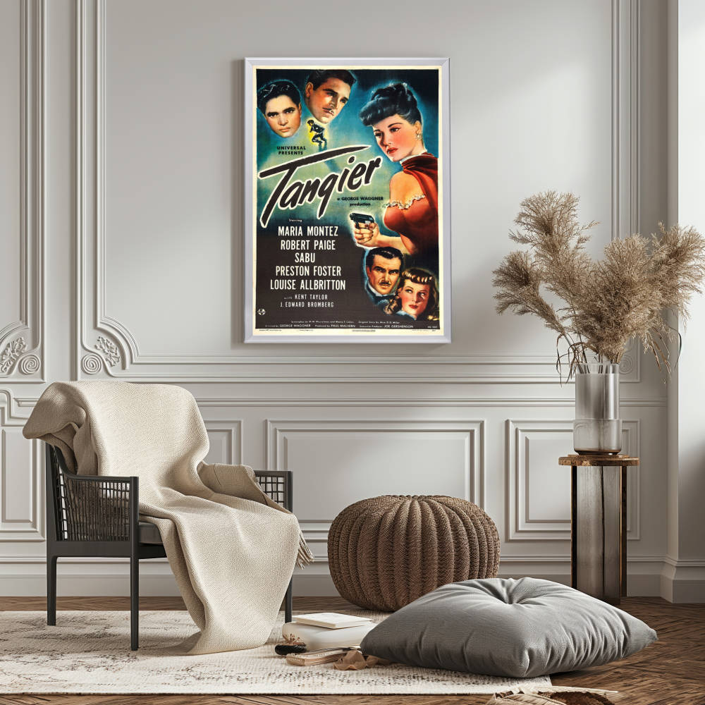 "Tangier" (1946) Framed Movie Poster