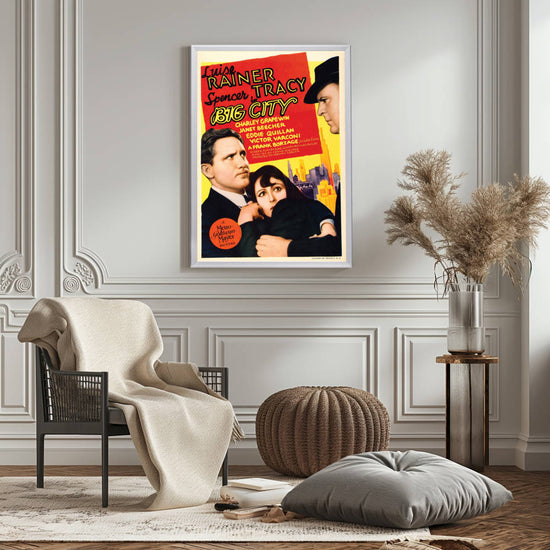 "Big City" (1937) Framed Movie Poster