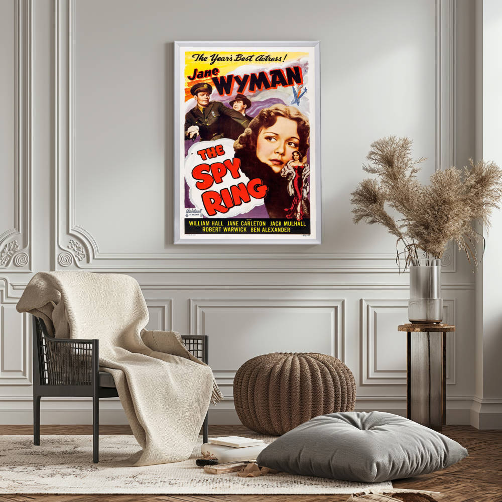 "Spy Ring" (1938) Framed Movie Poster