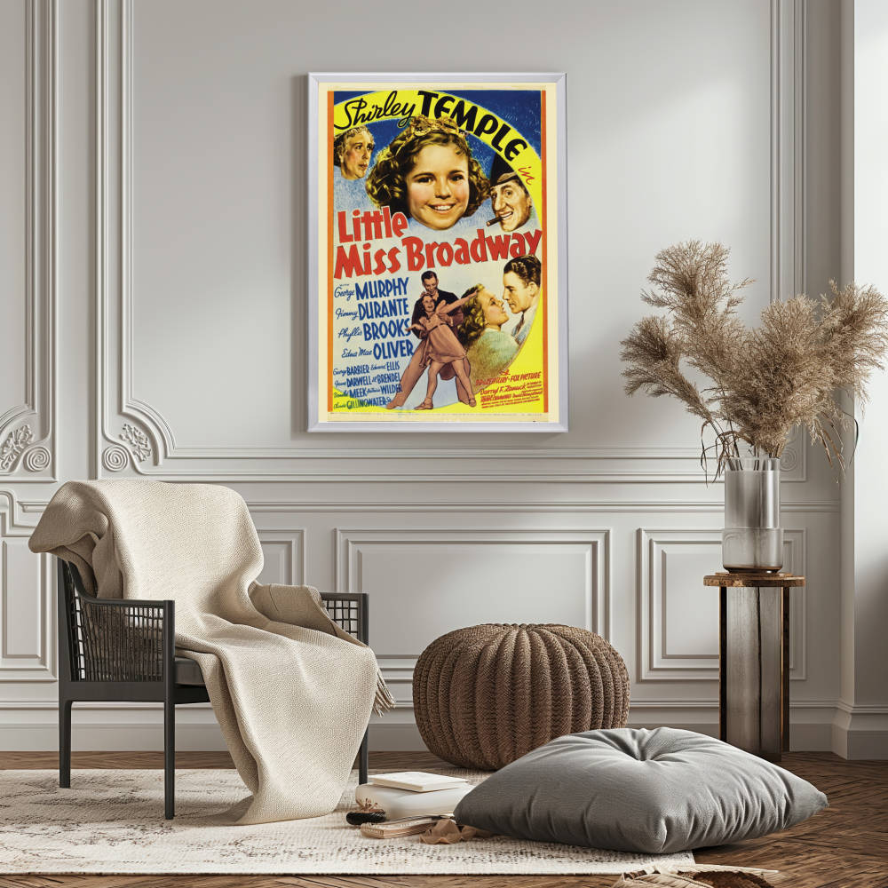 "Little Miss Broadway" (1938) Framed Movie Poster