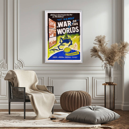 "War Of The Worlds" (1953) Framed Movie Poster