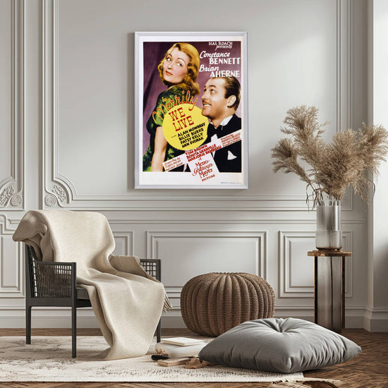 "Merrily We Live" (1938) Framed Movie Poster