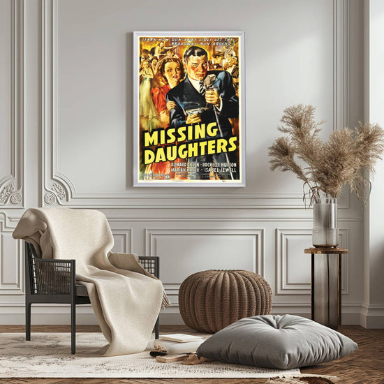 "Missing Daughters" (1939) Framed Movie Poster