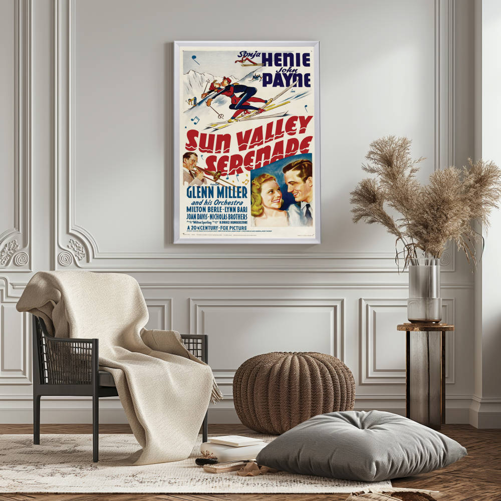 "Sun Valley Serenade" (1941) Framed Movie Poster