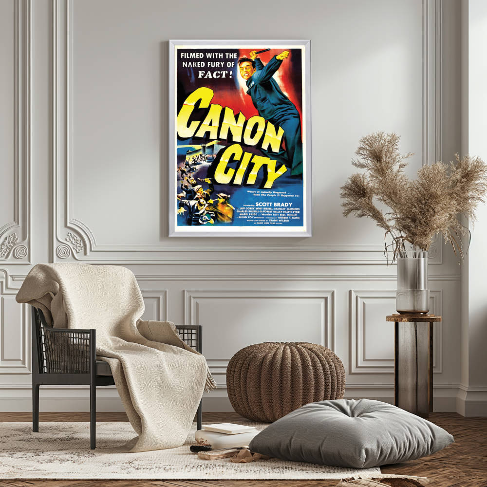 "Canon City" (1948) Framed Movie Poster