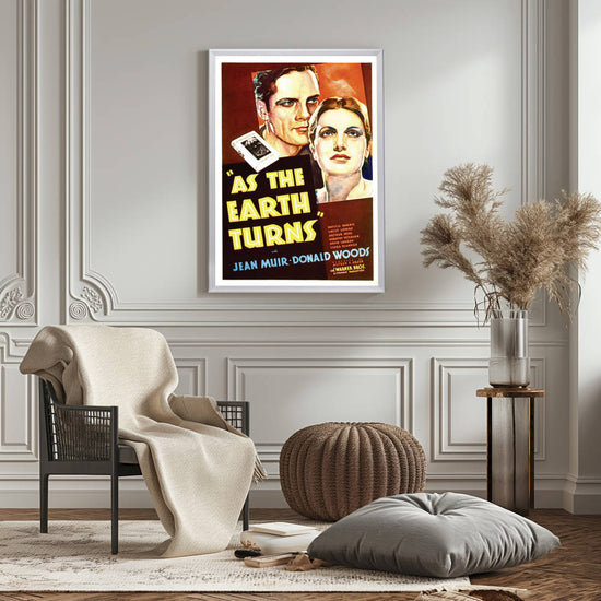 "As The Earth Turns" (1934) Framed Movie Poster