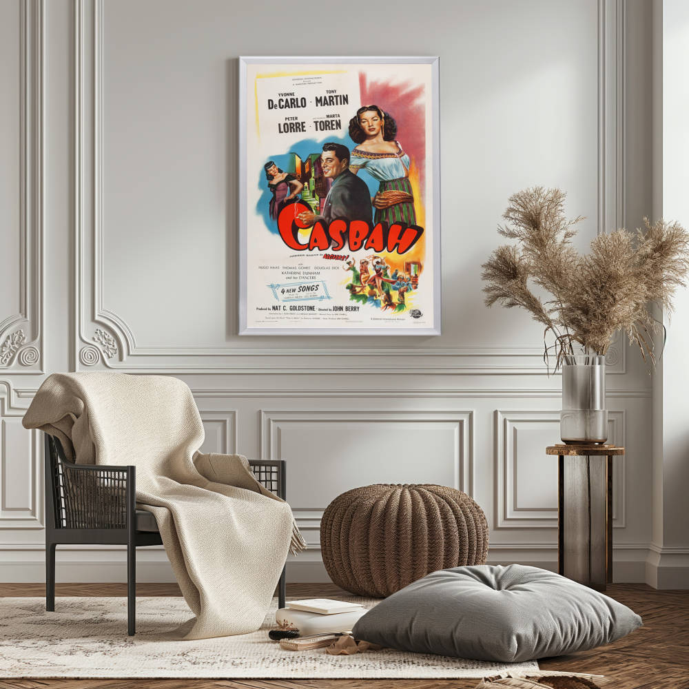 "Casbah" (1948) Framed Movie Poster