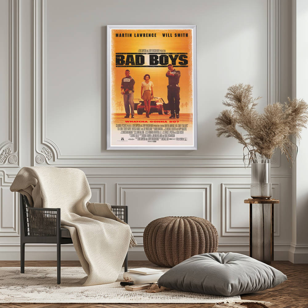 "Bad Boys" (1995) Framed Movie Poster
