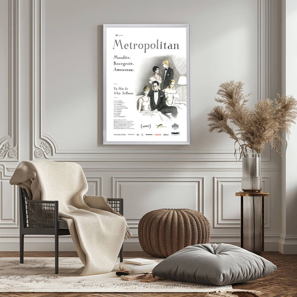 "Metropolitan (French)" (1990) Framed Movie Poster