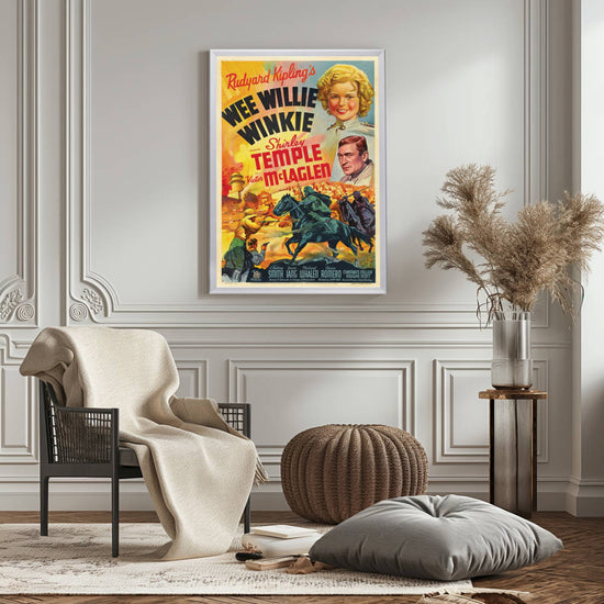 "Wee Willie Winkie" (1937) Framed Movie Poster