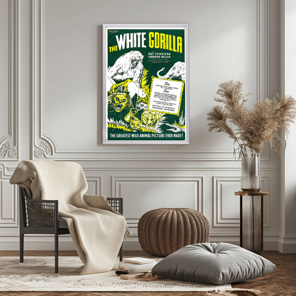 "White Gorilla" (1945) Framed Movie Poster