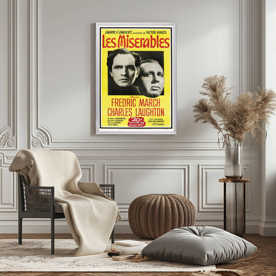 "Les Miserables" (1935) Framed Movie Poster