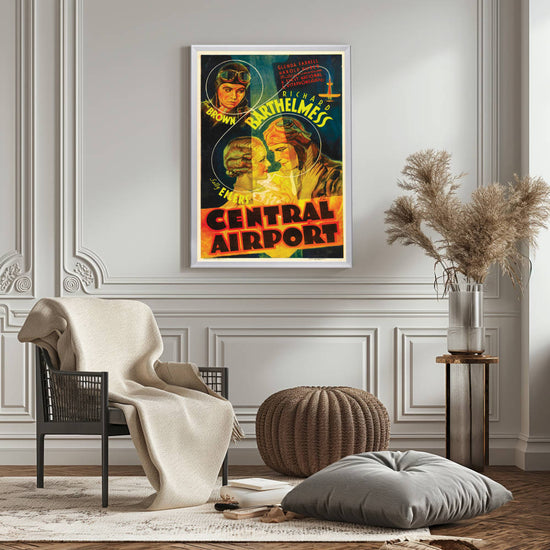 "Central Airport" (1933) Framed Movie Poster