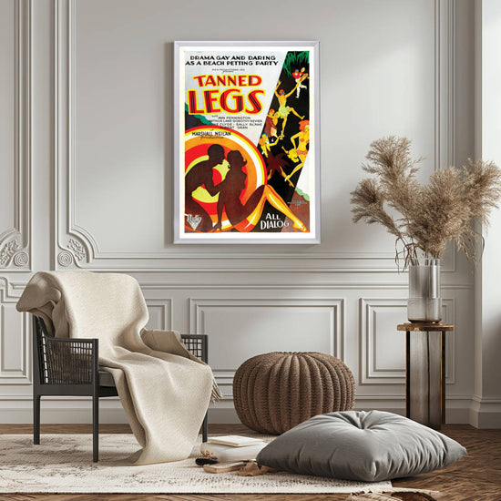 "Tanned Legs" (1929) Framed Movie Poster