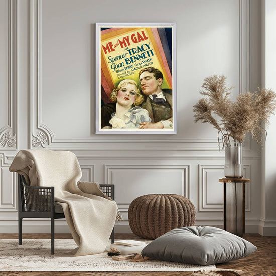 "Me And My Gal" (1932) Framed Movie Poster