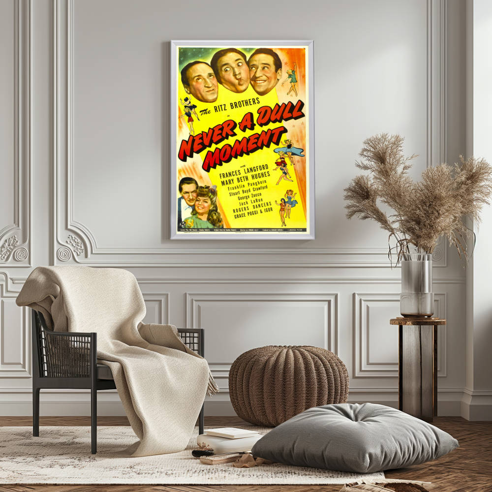 "Never A Dull Moment" (1950) Framed Movie Poster