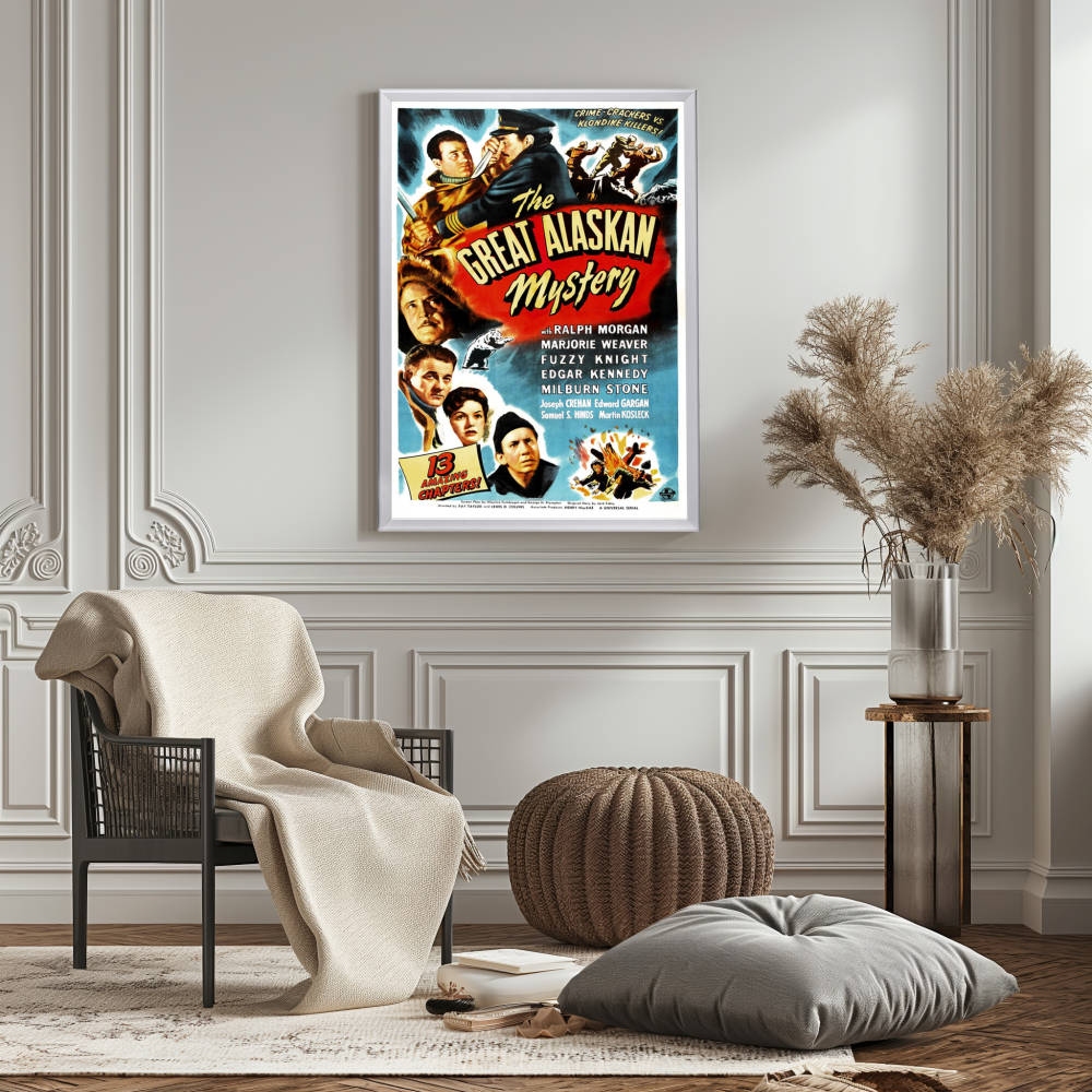 "Great Alaskan Mystery" (1944) Framed Movie Poster