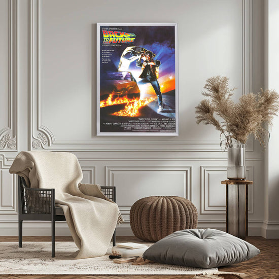 "Back to the Future" (1985) Framed Movie Poster