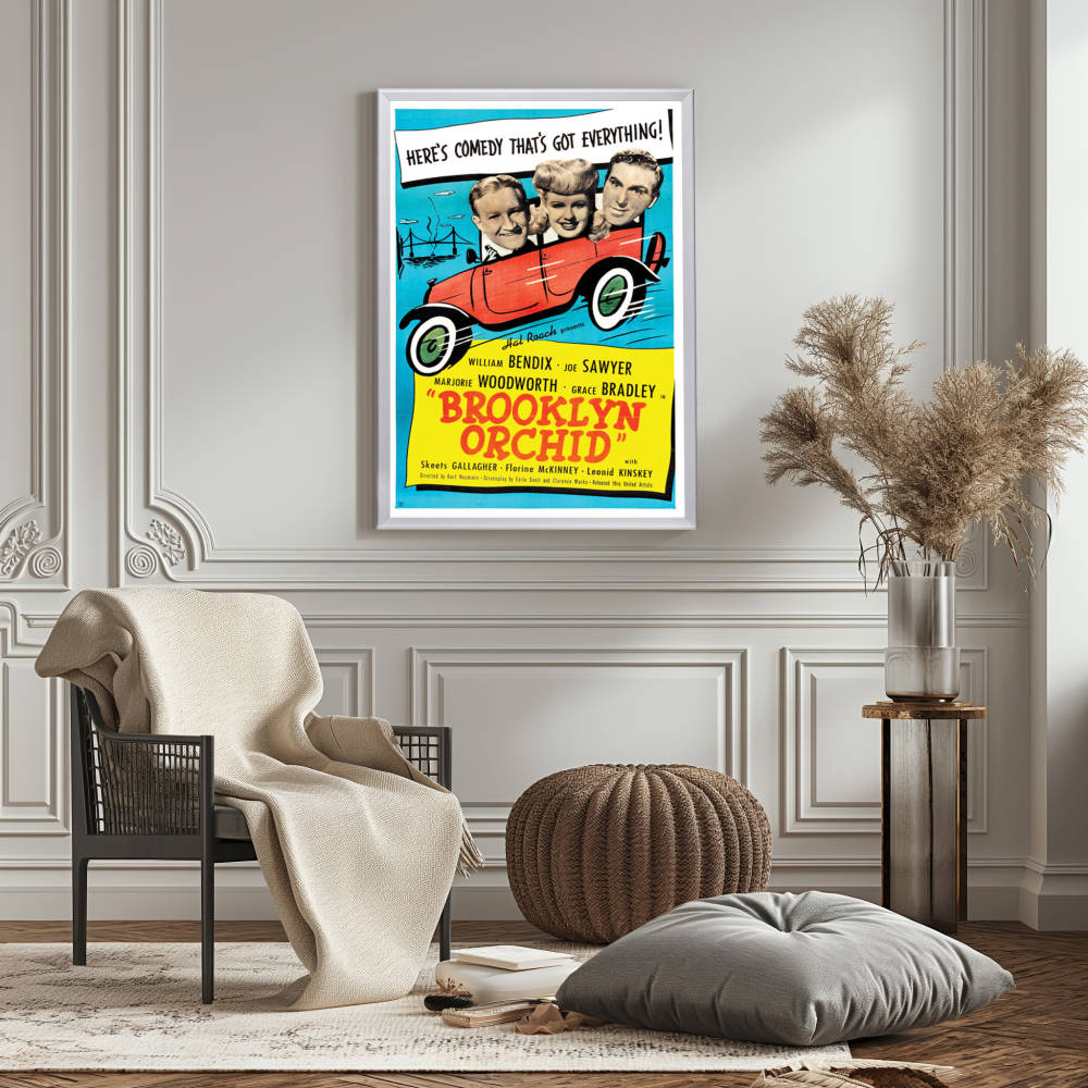 "Brooklyn Orchid" (1942) Framed Movie Poster