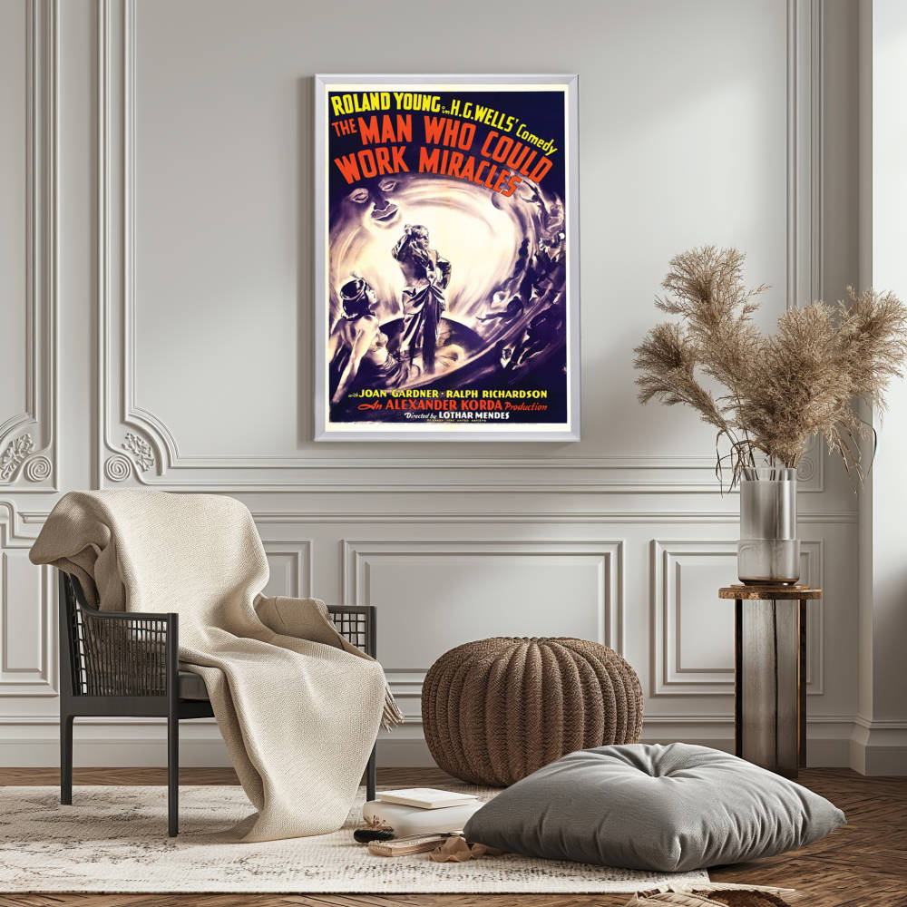 "Man Who Could Work Miracles" (1936) Framed Movie Poster